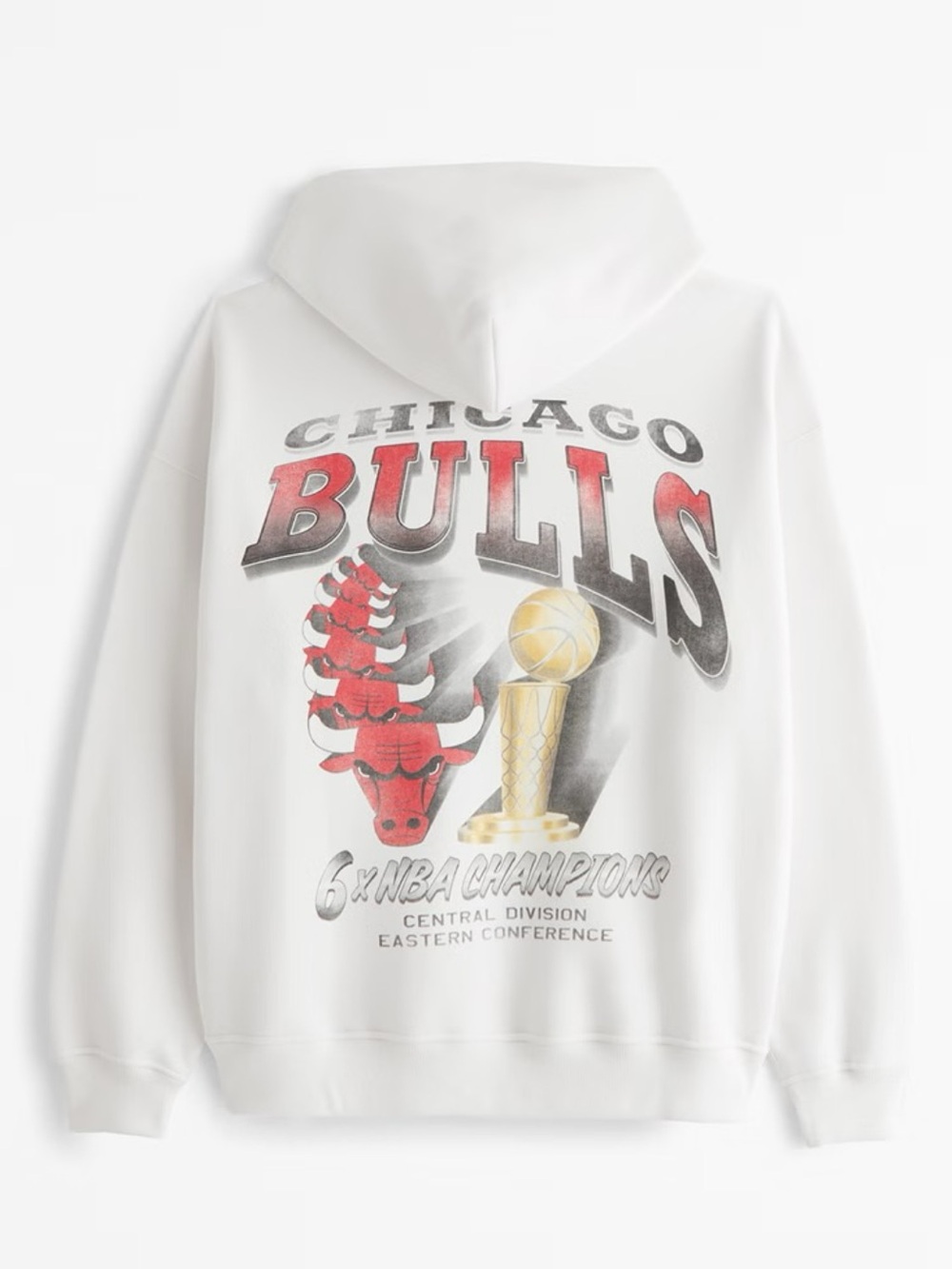Abercrombie & Fitch Chicago Bulls Graphic Popover Hoodie